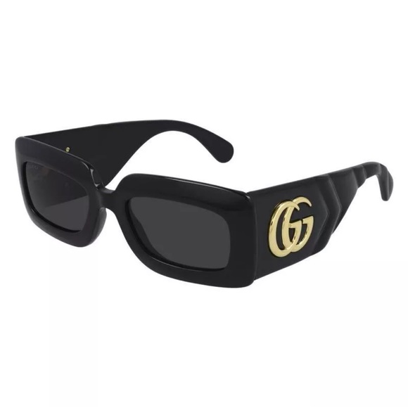 GUCCI GG0810S 001
RECTANGULAR BLACK GREY 53MM UNISEX SUNGLASSES
BRAND NEW - Picture 11 of 12